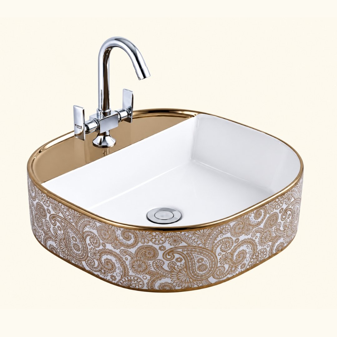 Sonet ANTILA Golden, table top basin (view 2)